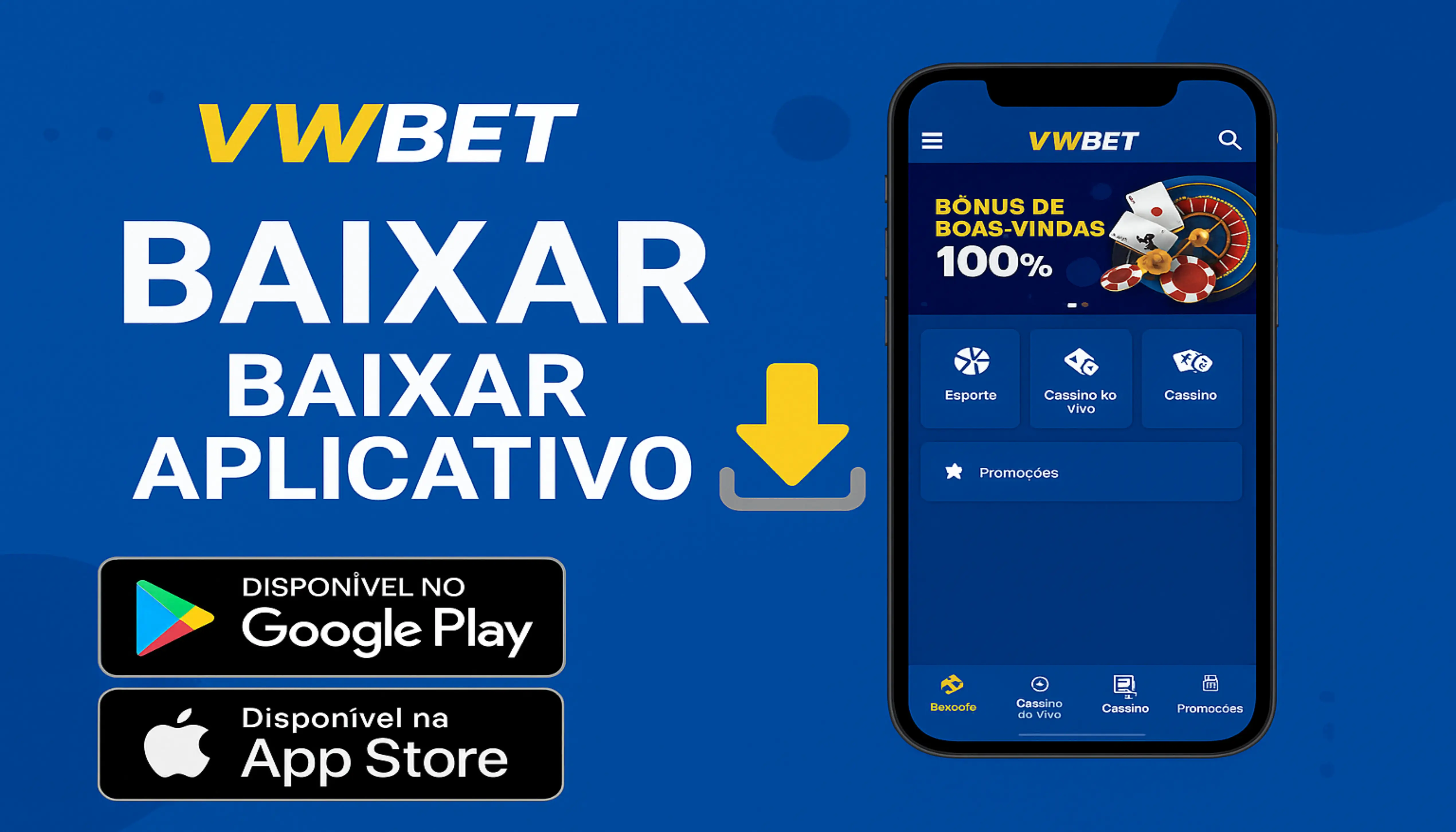 Baixar o VWBET Cassino App