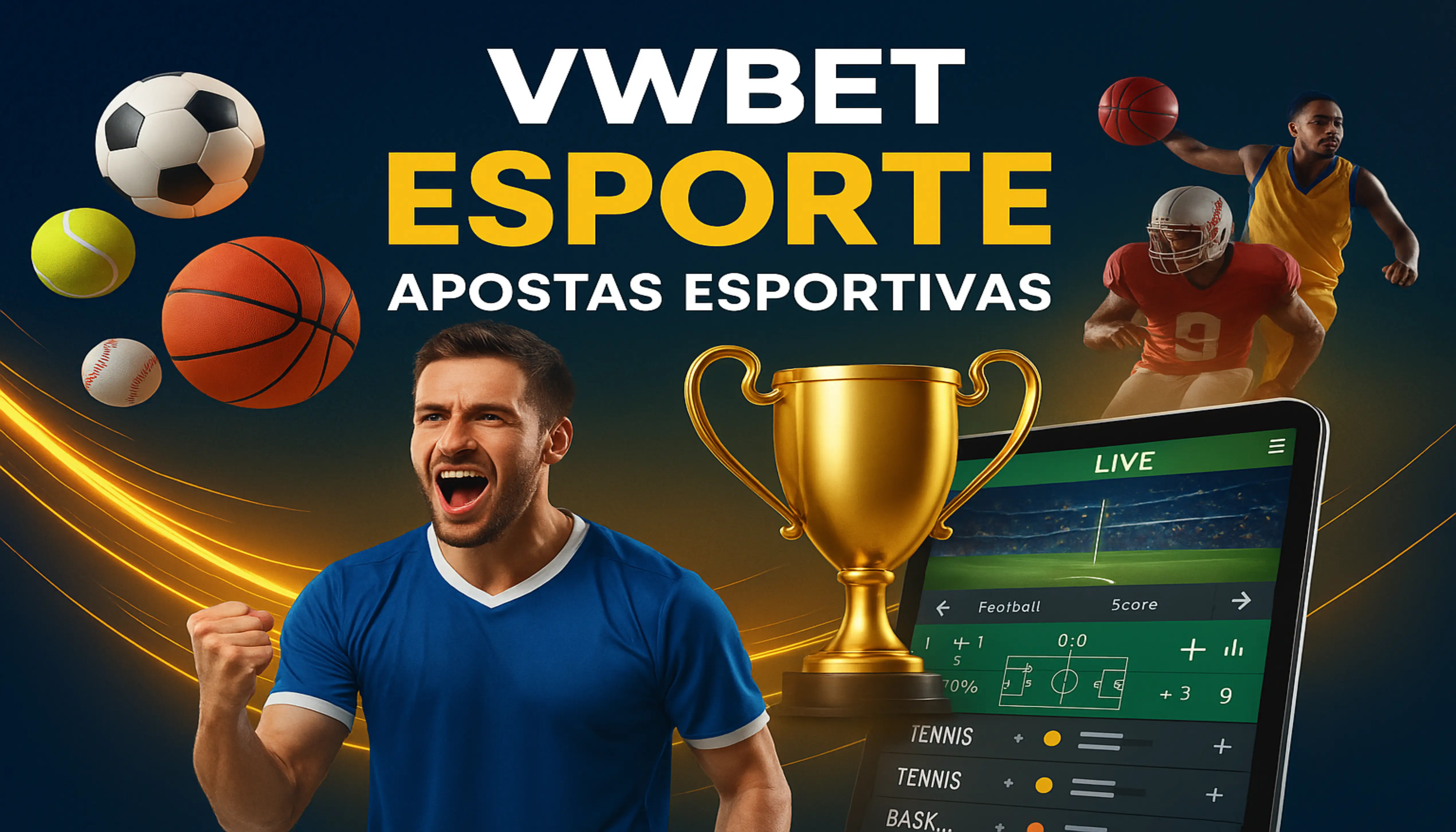 Aposte em apostas esportivas no cassino online VWBET