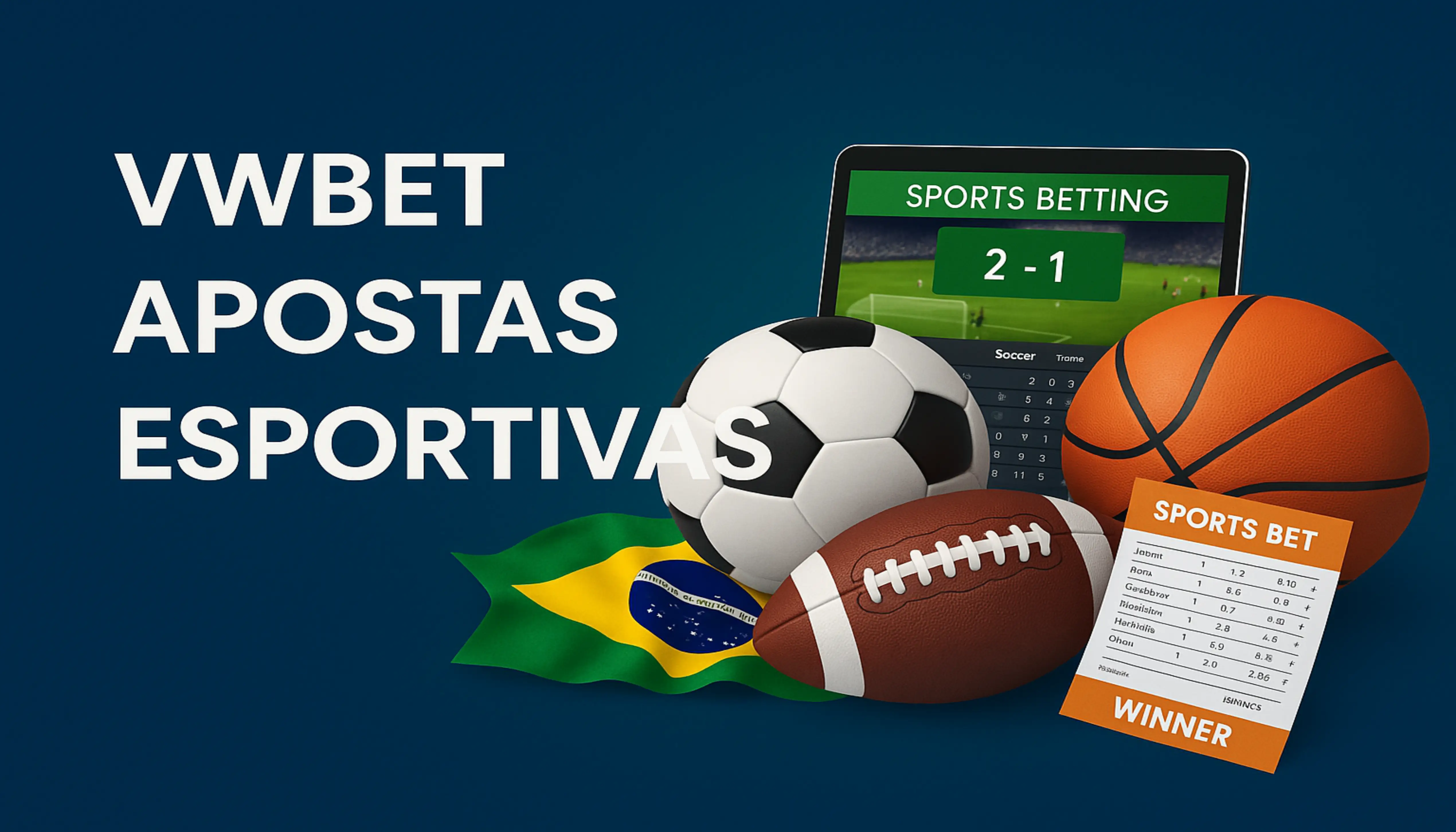 Apostas esportivas no cassino online VWBET
